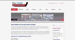 Desktop Screenshot of cagehockey.com